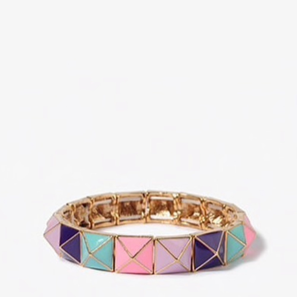 Pastel Geocentric Bracelet